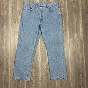 Faded Glory Medium Wash Straight Leg Denim Jeans 36x29